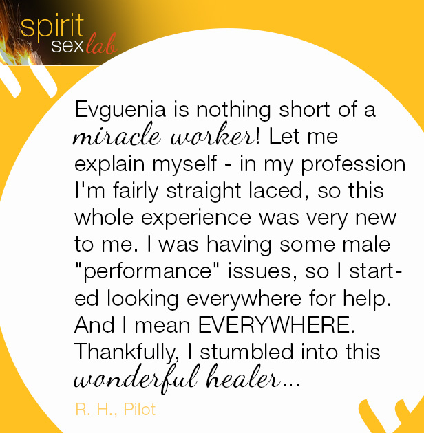 Positive Testimonial about Evguenia's services miracle