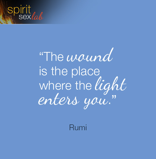 the wound is the place where the light enters
