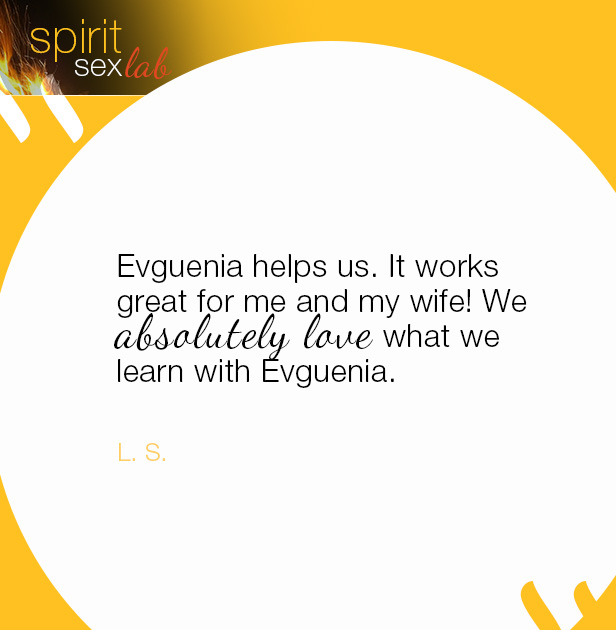 Evguenia helps us