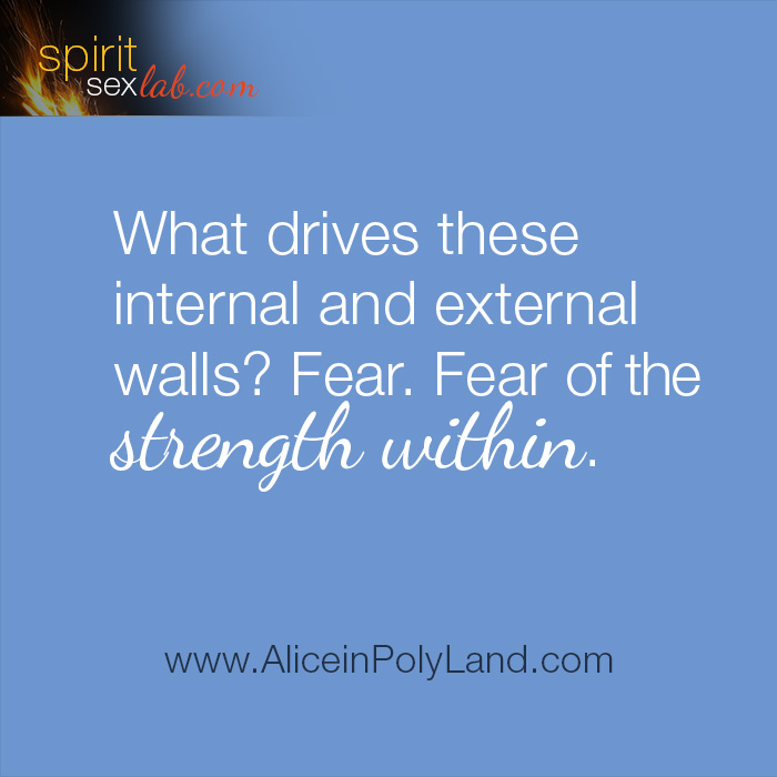 Fear of the strength within