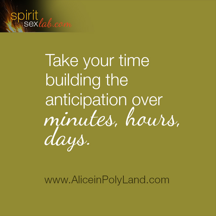 build anticipation